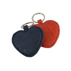 Keyholder Heart Blue / Red
